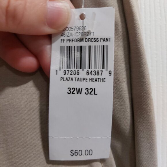 BNWT Izod Men's Pants 32W x 32L - Picture 7 of 7